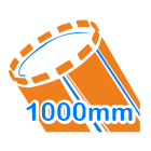 Kernbohrung 1000 mm